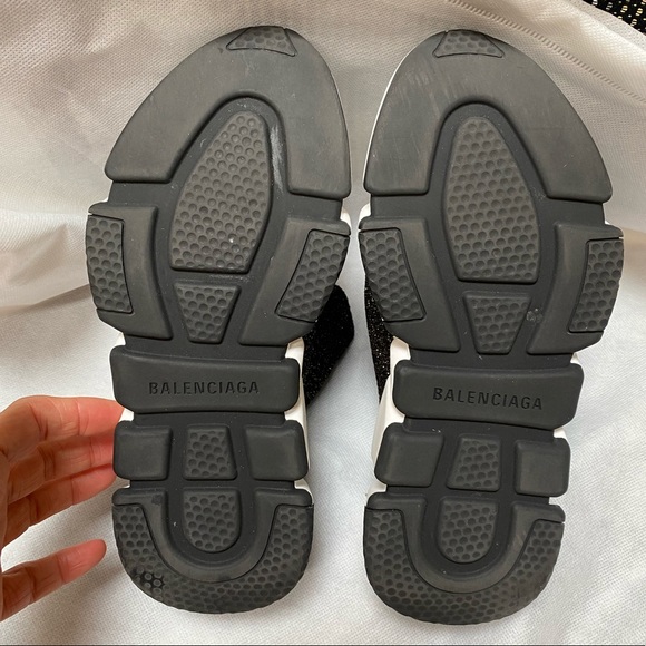 NIB Balenciaga SPEED TRAINERS Black/gold, 34 - Picture 11 of 16